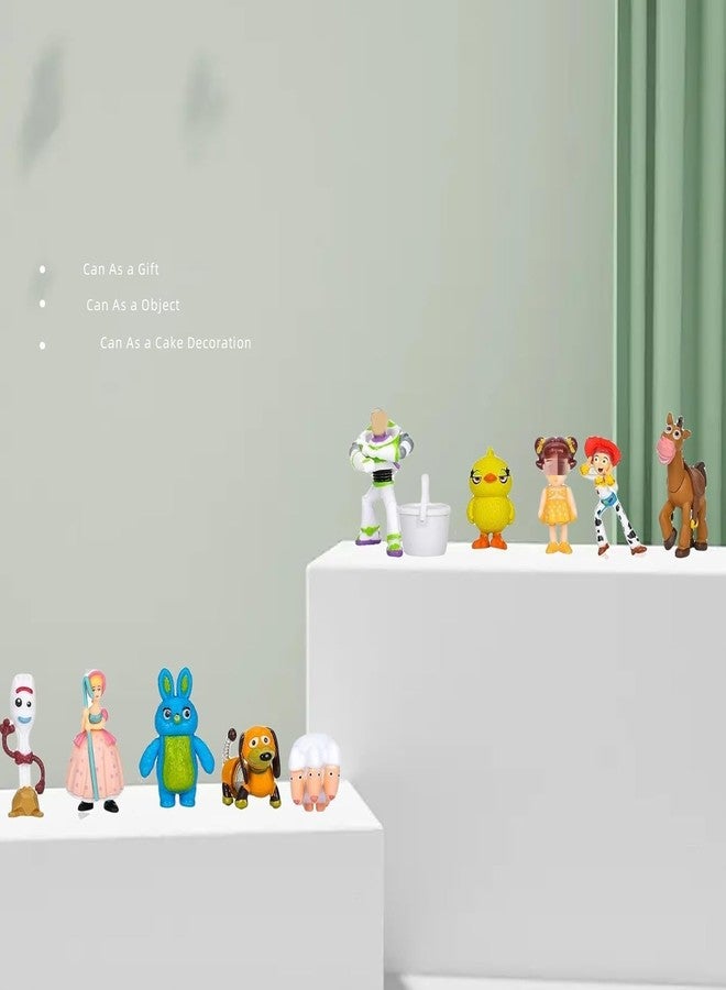 NLIEOPDA 36 Pack Anime Figurines Set - Woody Doll, Buzz Lightyear Toy, PVC Figures - Image 3